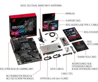 5800x3d + Asus ROG STRIX B550 XE 