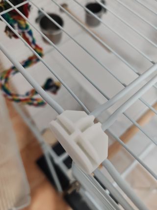 Jaula y accesorios