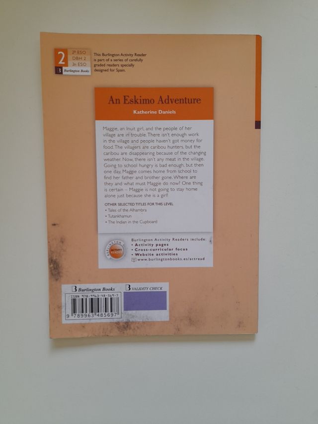 ESKIMO ADVENTURE ESO2 ACTIVITY