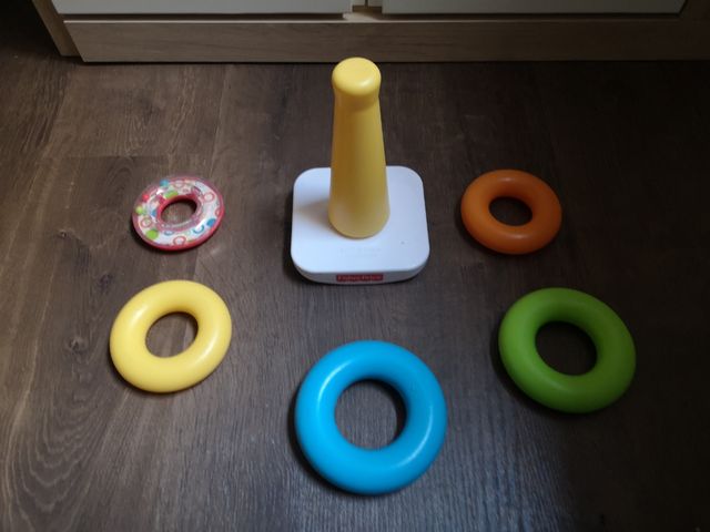 Fisher-Price pirámide anillas bebé Fisher Price