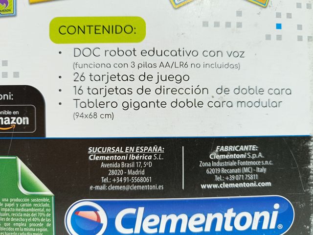 DOC Robot educativo (Clementoni)