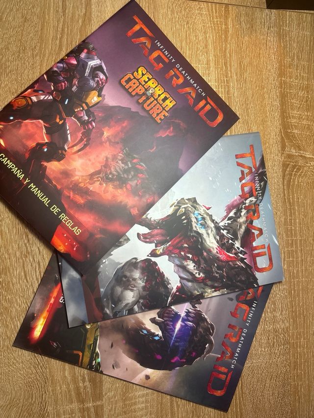 Infinity Tag Raid Corvus Belli Juego de Mesa