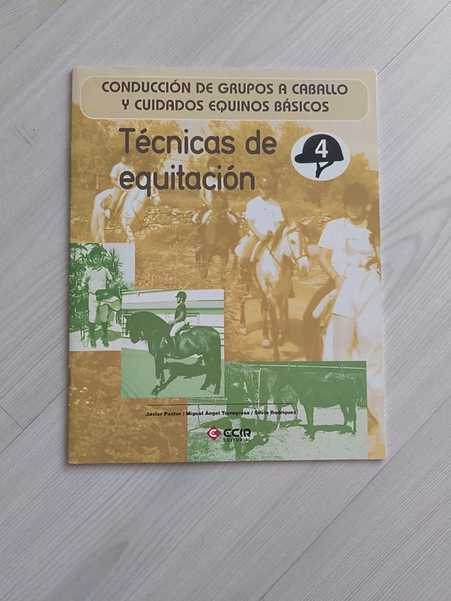 Técnicas de equitación.: Conducción de grupos a caballo y cuidados equinos básicos. (Spanish Edition)