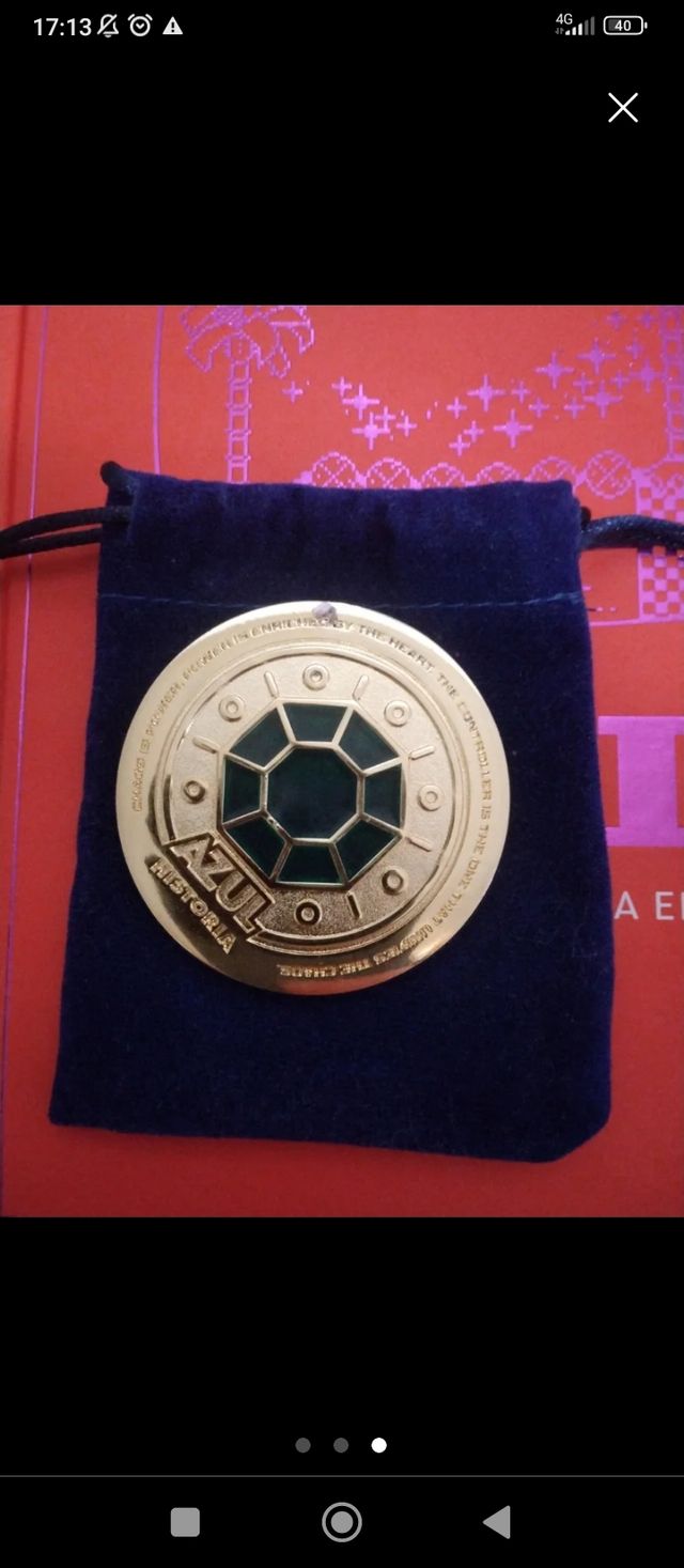 Lote Sonic medallón del caos EXCLUSIVO + LIBRO