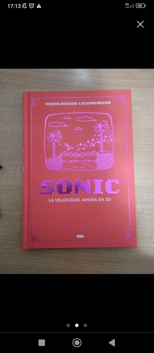 Lote Sonic medallón del caos EXCLUSIVO + LIBRO