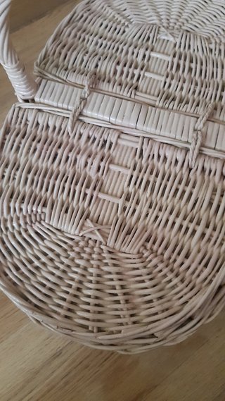 Cesta de mimbre grande