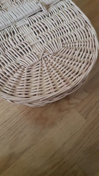 Cesta de mimbre grande