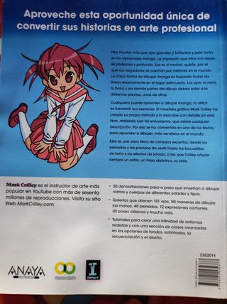Libro para aprender a dibujar manga.