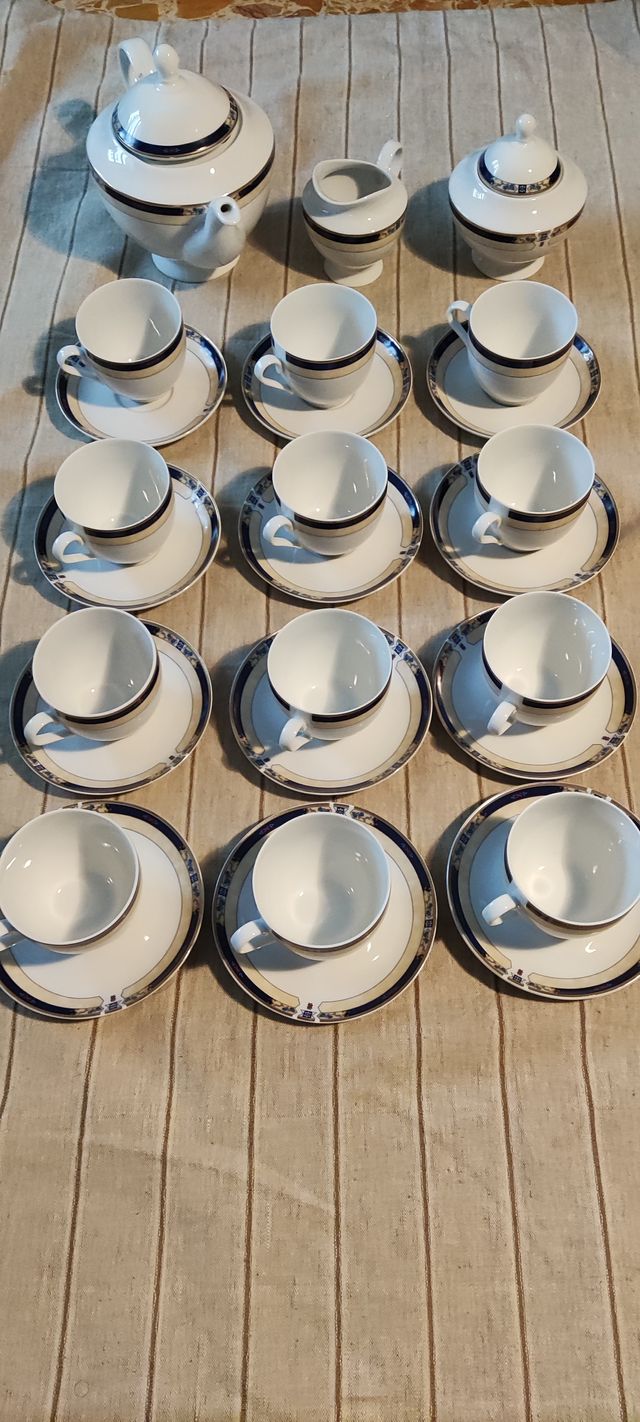 Serviz. the x 12 Porcellana SalesianBavaria NUOVO