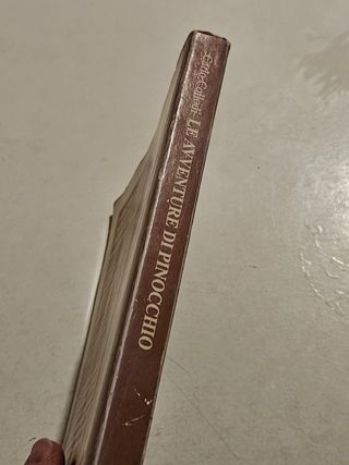Pinocchio libro vintage