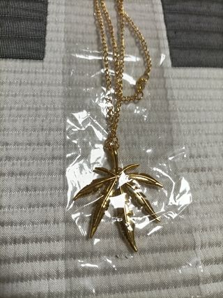 Cadena y símbolo marihuana