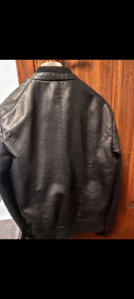 Giacca di Pelle Uomo Taglia S