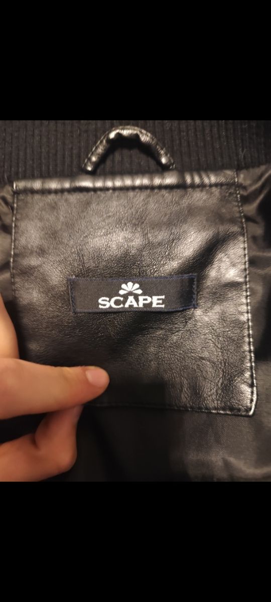 Giacca di Pelle Uomo Taglia S