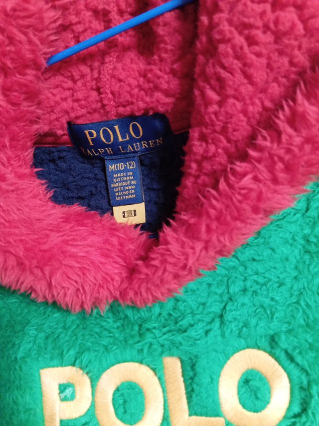 Forro Ralph Lauren talla-m 10/12 niño
