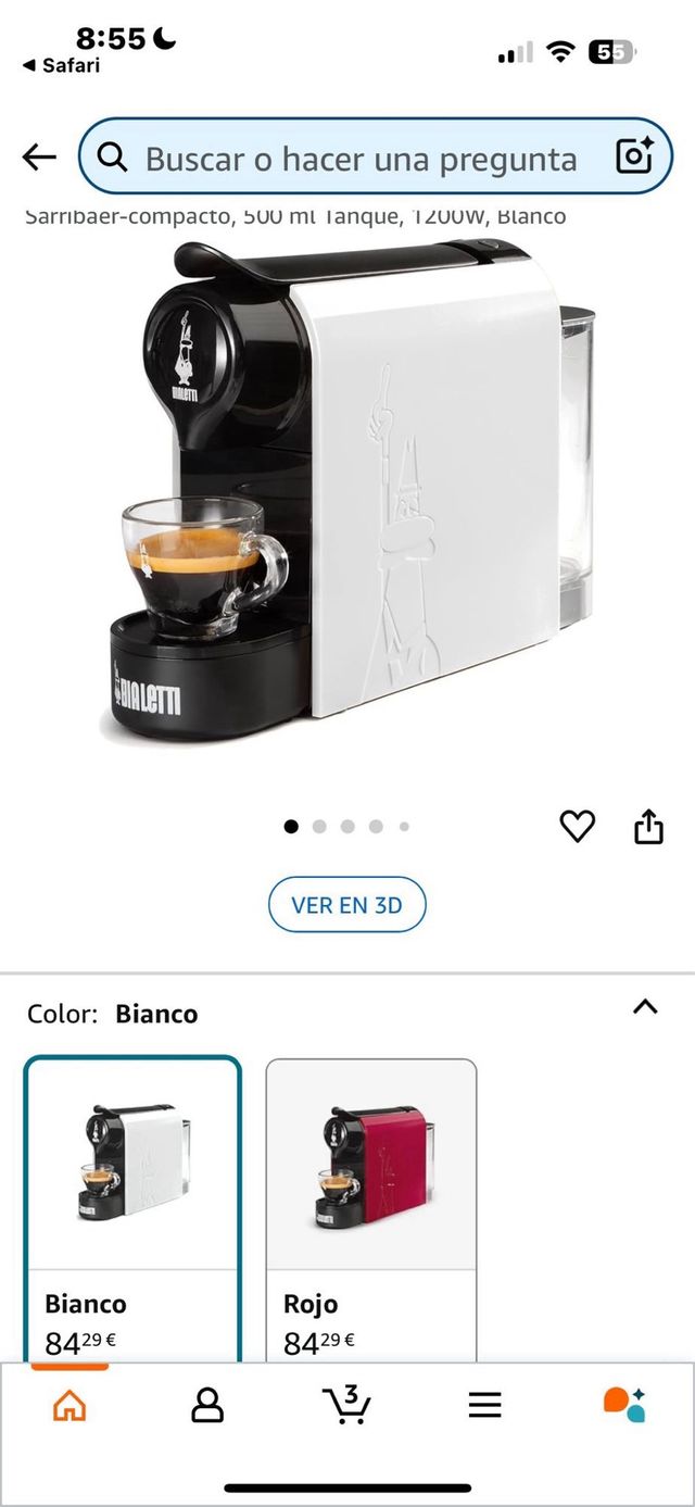 Cafetera Italiana nueva