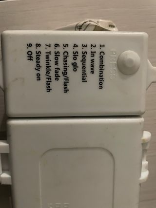 Catena luci 500 led interno/esterno bianco caldo