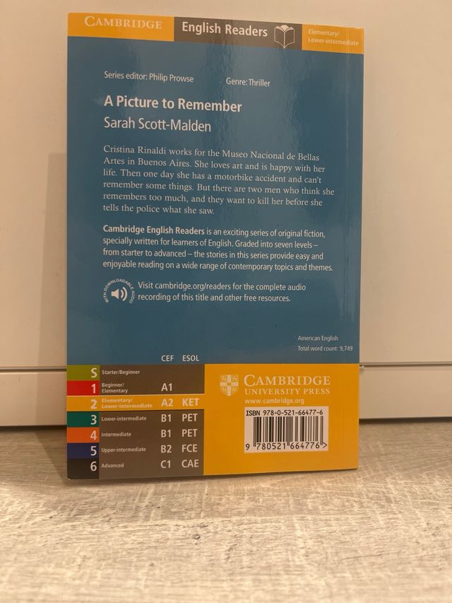 A Picture to Remember Level 2 Cambridge English