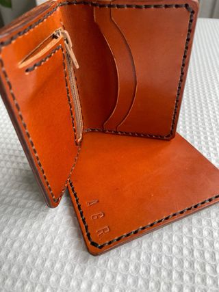 Cartera de cuero
