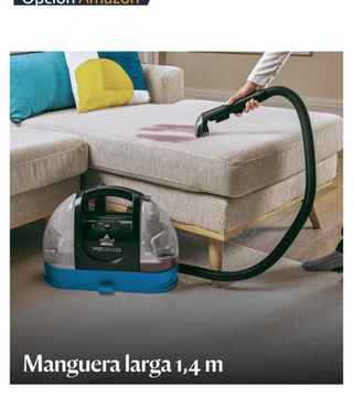 Limpiadora de tapicerías y alfombras