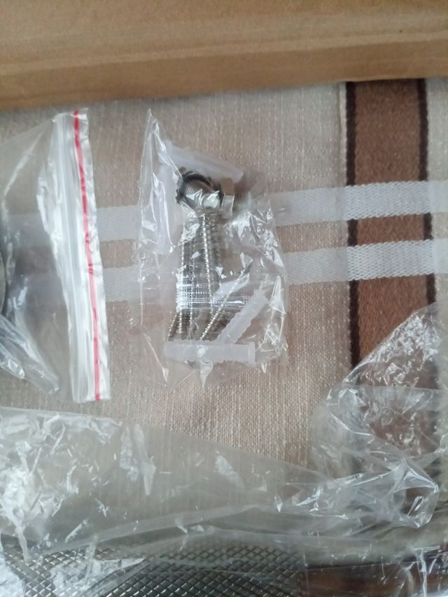 Asa metálica de baño,...