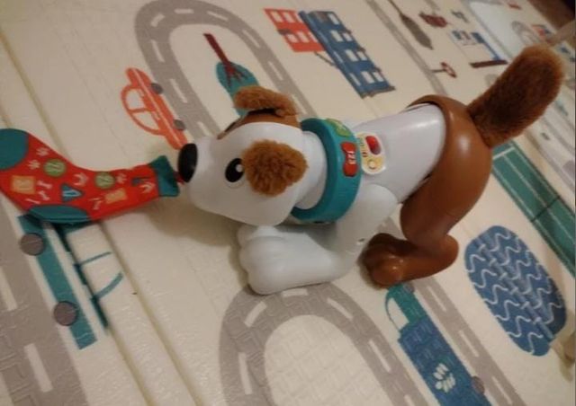 Perrito gatea Fisher-price