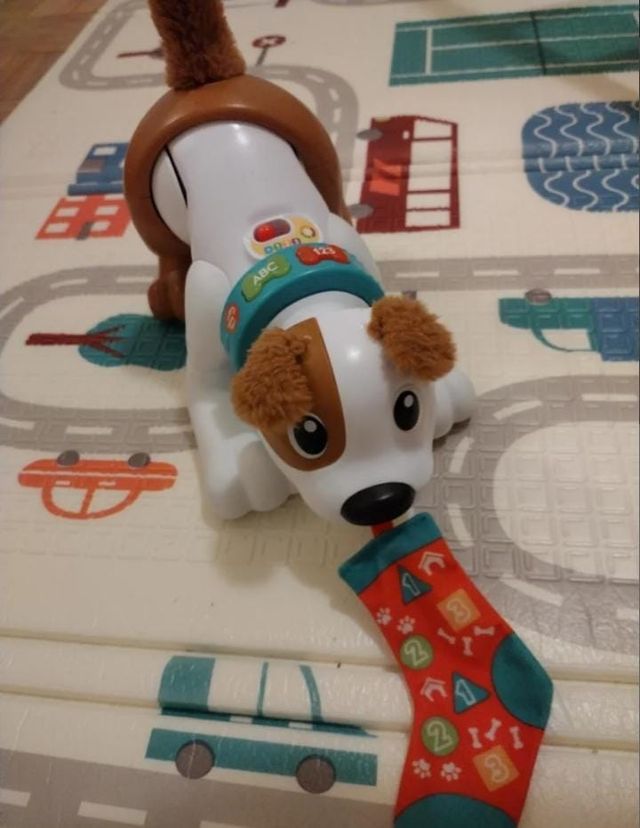 Perrito gatea Fisher-price