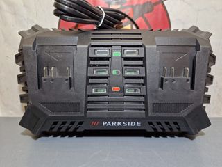 CARGADOR 20V DOBLE PARKSIDE NUEVO 