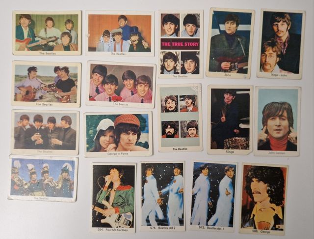 The Beatles: cards de Filmisar Suecia