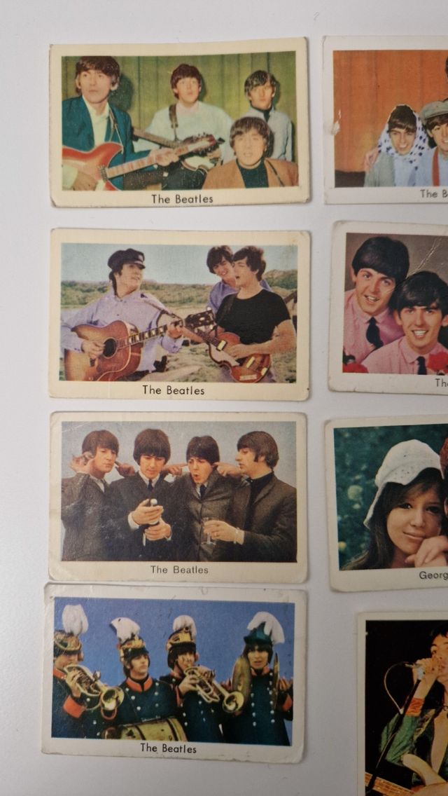 The Beatles: cards de Filmisar Suecia