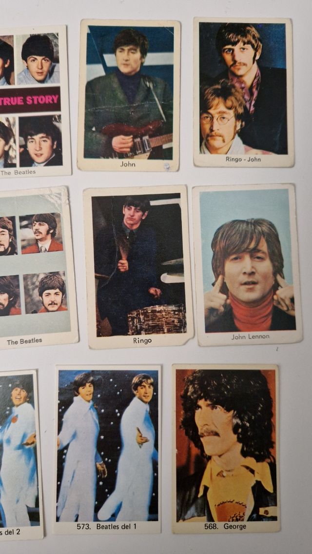 The Beatles: cards de Filmisar Suecia