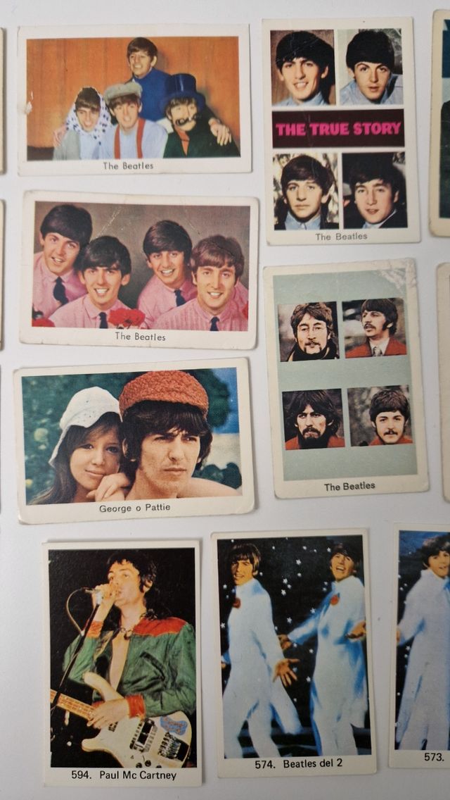 The Beatles: cards de Filmisar Suecia