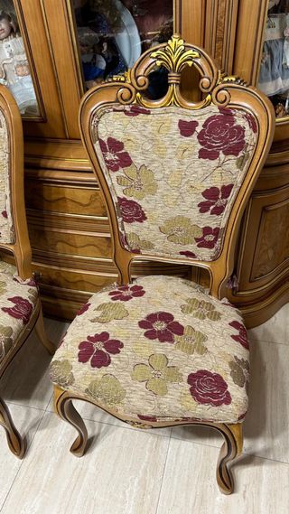 Sillas tipo isabelino