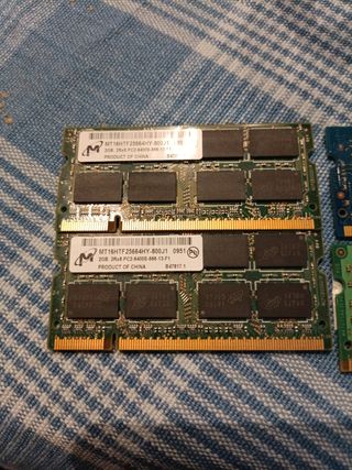 Módulos memoria RAM 