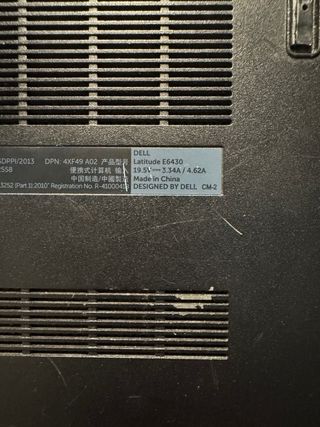 Dell Latitude E6430 con base Dock