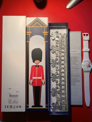 SWATCH HOW MAJESTIC QUEEN ELIZABETH