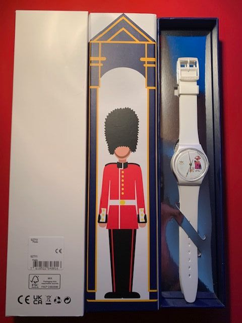 SWATCH HOW MAJESTIC QUEEN ELIZABETH