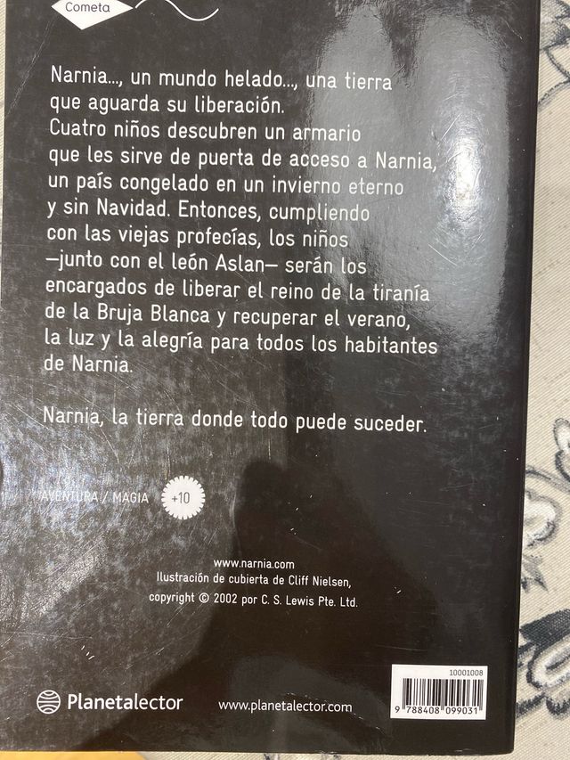El león la bruja y el armario. Cronicas de Narnia