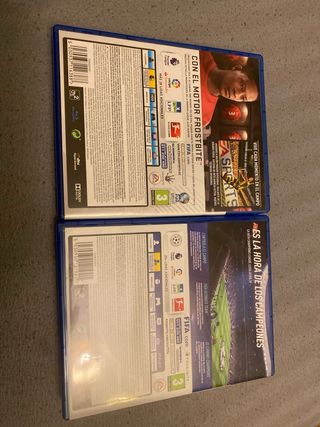 Fifa 17 y 19 ps4