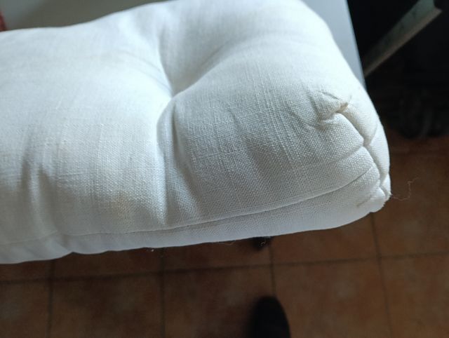 Cinco cojines para silla