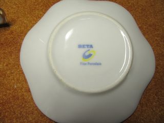 Set 6 tazzine in porcellana