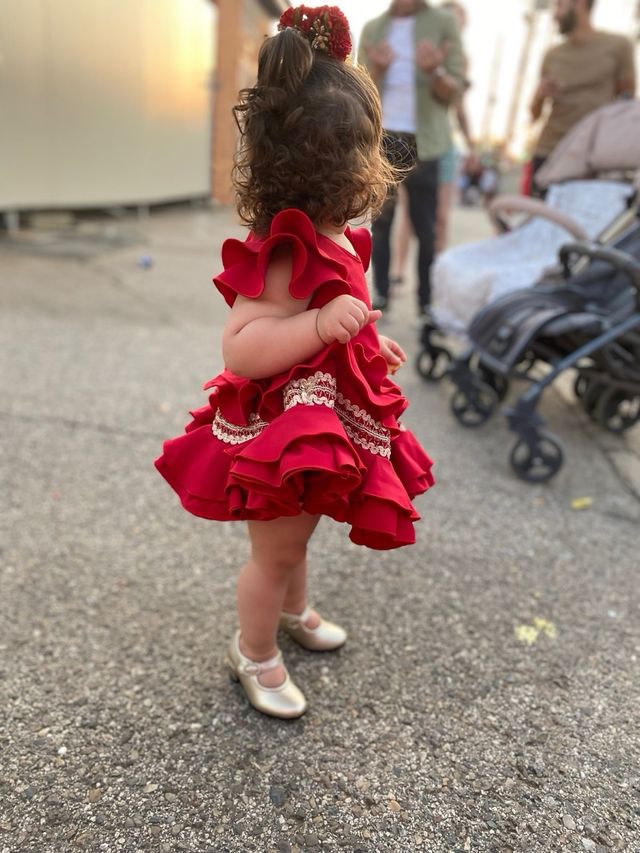 Traje de flamenca niñas