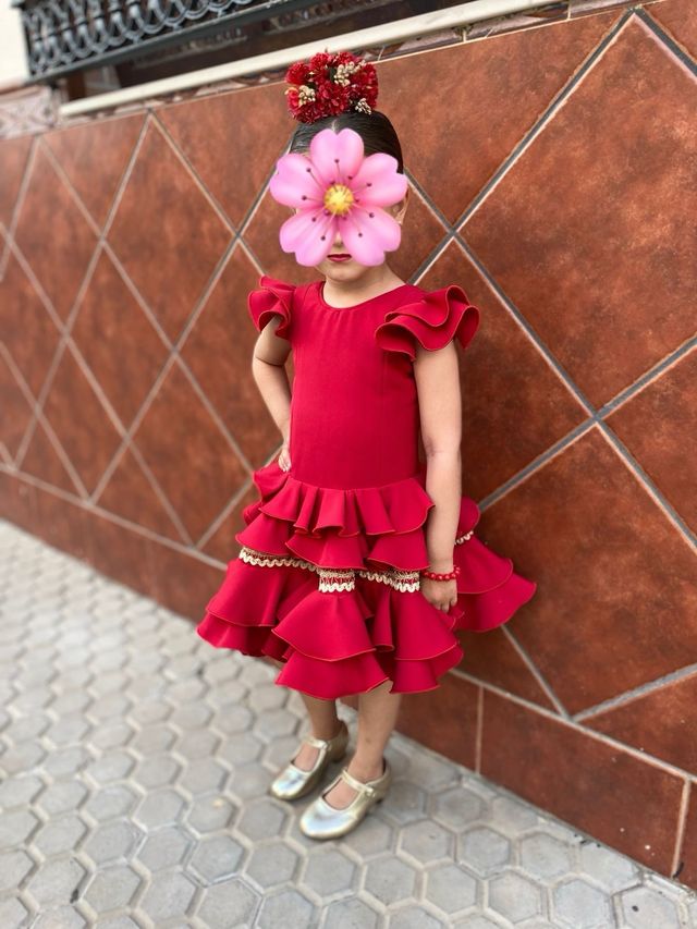 Traje de flamenca niñas