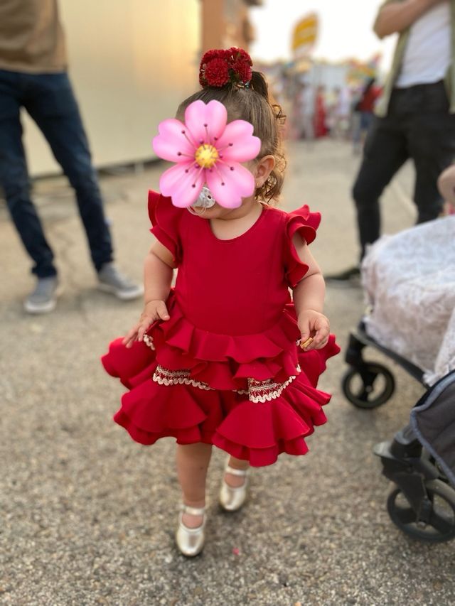 Traje de flamenca niñas