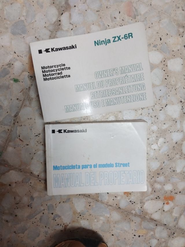 Manual Instrucciones Kawasaki zx636 2006