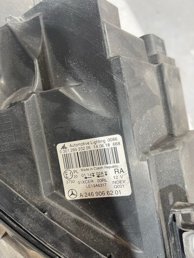 Mercedes clase B modelo 246 w