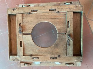 Andador de madera antiguo, castillejo,tacatá.