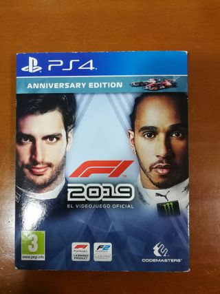 Volante Playstation 4 + juego F1 2019
