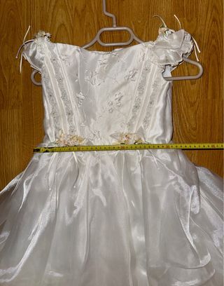 Vestido de comunión niña 115cm