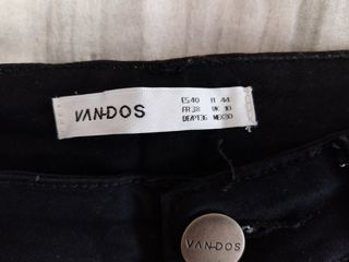 Pantalon negro Van Dos talla 40