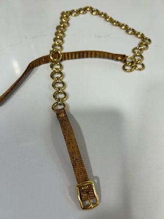 Cinturon dorado